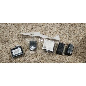 Lot Of 5 Black Assorted USB Wall Charger New